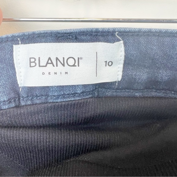 BLANQI DENIM Maternity Belly Support Skinny Jeans Medium Wash Size 10 - Picture 5 of 9